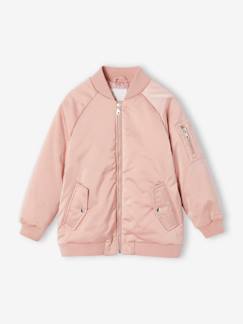 Fille-Blouson bomber effet satiné fille