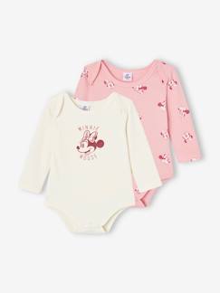 Baby-2er-Pack Baby Langarmbodys Disney MINNIE MAUS