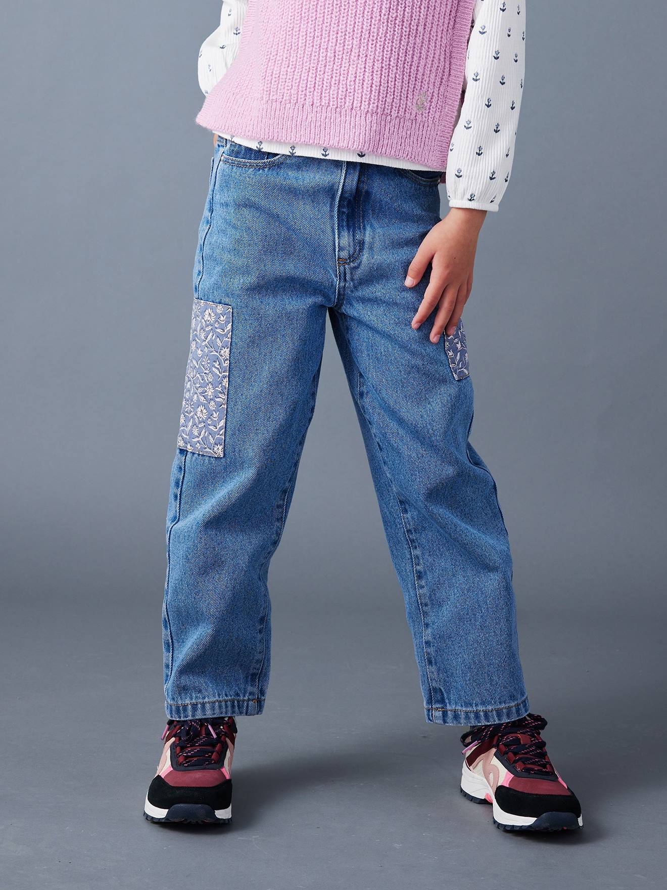 Jeggings Rockstar Pour Fille - Taille 10 Ancienne Navy - Motif Floral Neuf Avec Étiquettes