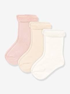 Mädchen-Unterwäsche-3er-Pack Baby Socken PETIT BATEAU