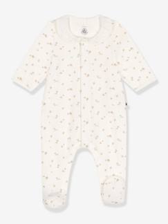 Baby-Strampler, Pyjama, Overall-Baby Strampler mit Blumen PETIT BATEAU