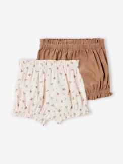 Baby-2er-Pack Baby Shorts aus Cord