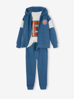 Junge-Sportbekleidung-3-teiliges Jungen Sport-Set mit Recycling-Polyester