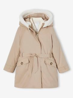 Mädchen-Mädchen 3-in-1-Parka mit Recycling-Polyester