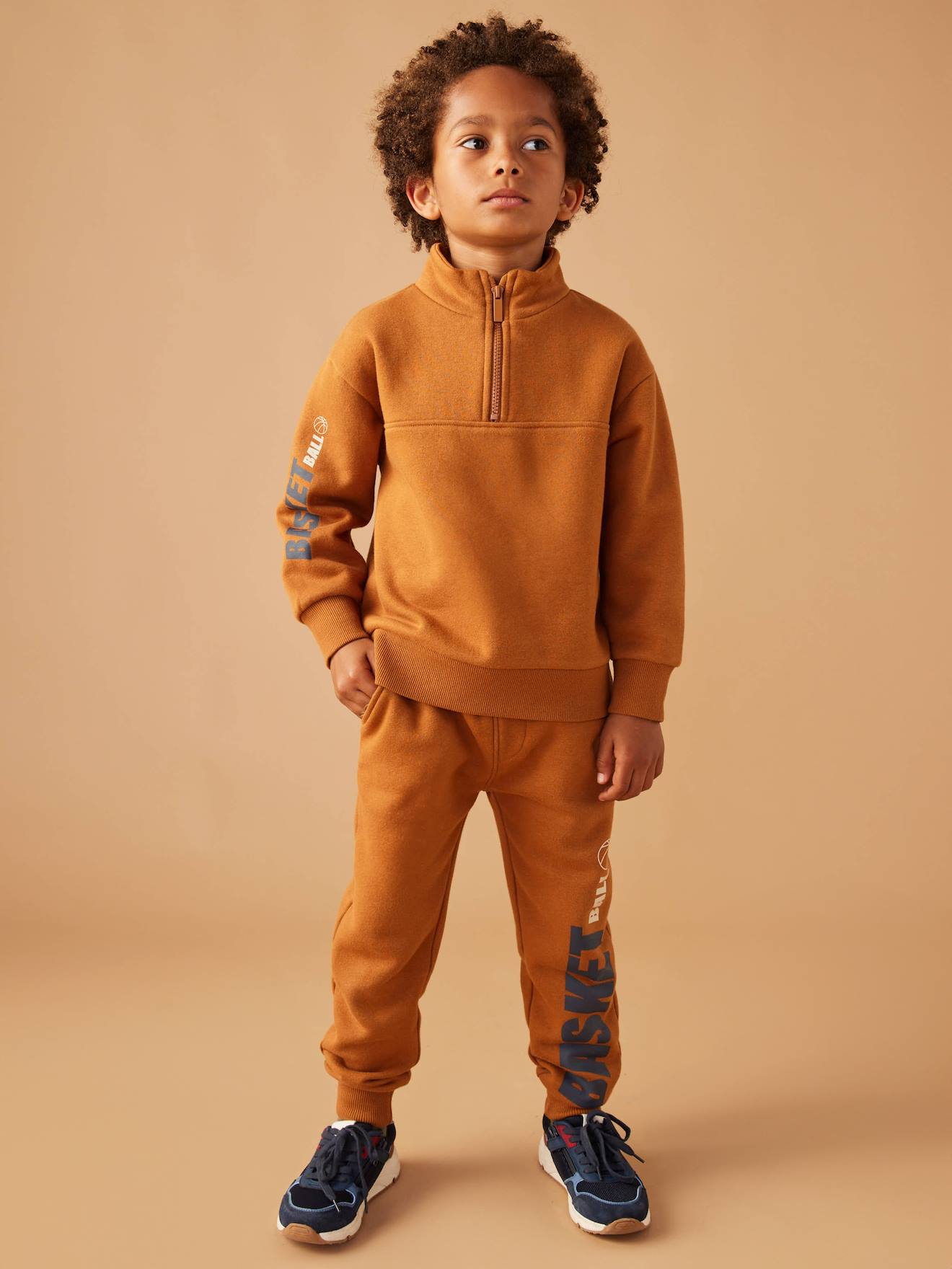 Jogging Garçon Maxi Typo - Anthracite, Garçon