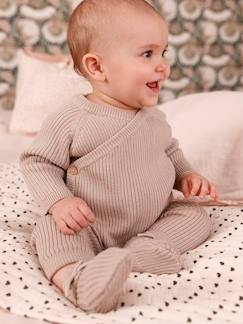 Bébé-Gilet brassière bébé en tricot