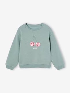 Mädchen-Mädchen Sweatshirt mit Print Basics Oeko-Tex