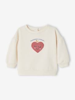 Bébé-Sweat bébé avec motif en bouclettes