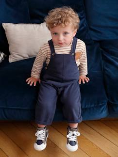 Baby-Latzhose, Overall-Jungen Baby Latzhose aus Sweatware