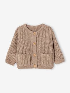 Baby-Pullover, Strickjacke, Sweatshirt-Kuschelige Baby Strickjacke Oeko-Tex