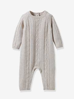 Baby-Latzhose, Overall-Baby Strickoverall CYRILLUS