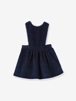 Baby-Baby Latzkleid aus Cord CYRILLUS