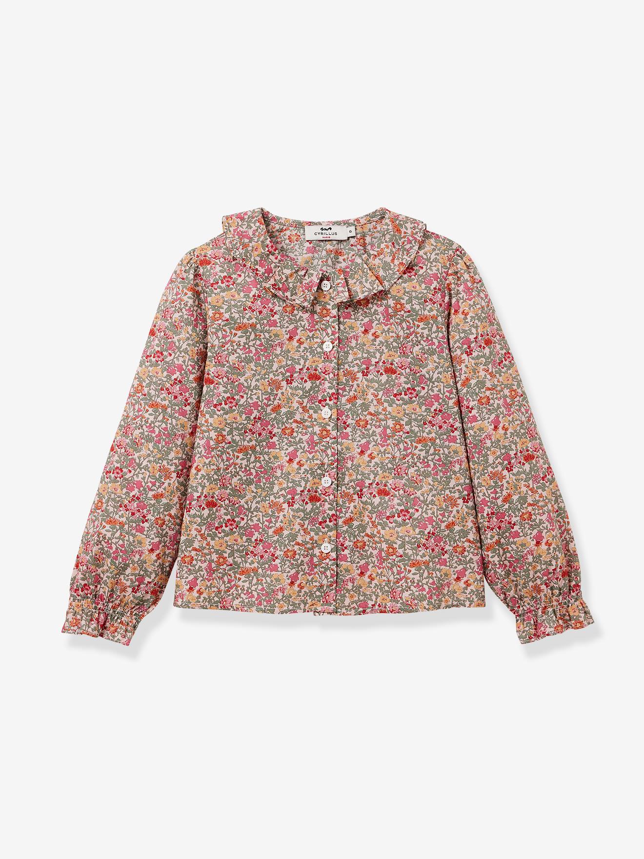 Chemises Cyrillus Chemise Fille Blouse En Tissu Liberty Libby