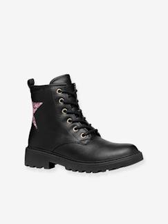 Schuhe-Mädchenschuhe 23-38-Boots, Stiefeletten-Warme Mädchen Schnürboots J Casey GEOX