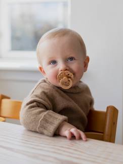 Puériculture-Repas-Lolette et anneau de dentition-Lot de 2 sucettes-tétines BIBS Bohème, taille 2 de 6 à 18 mois