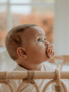 Puériculture-Repas-Lolette et anneau de dentition-Lot de 2 sucettes-tétines BIBS Bohème, taille 1 de 0 à 6 mois