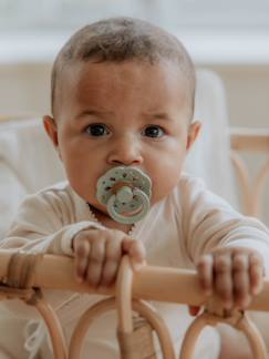 Puériculture-Lot de 2 sucettes-tétines BIBS Bohème, taille 2 de 6 à 18 mois