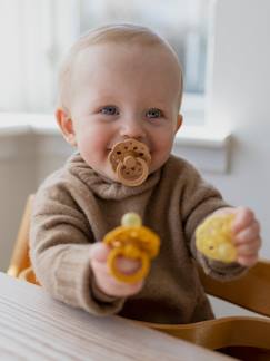 Puériculture-Repas-Lolette et anneau de dentition-Lot de 2 sucettes-tétines BIBS Bohème, taille 1 de 0 à 6 mois