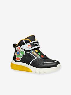 Schuhe-Jungenschuhe 23-38-Sneakers, Tennisschuhe-Hohe Jungen Leucht-Sneakers J CIBERDRON Boy GEOX