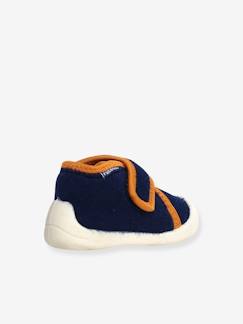 Schuhe-Babyschuhe 17-26-Baby Hausschuhe PANNO NAVY FALCOTTO SNUPPY NATURINO