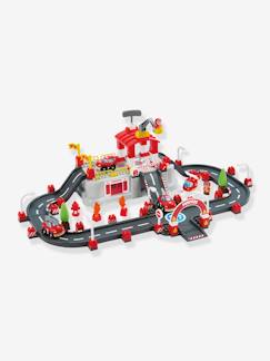 Jouet-Jeux d'imagination-Véhicules, garages, circuits et trains-Abrick - Baril circuit pompiers ECOIFFIER