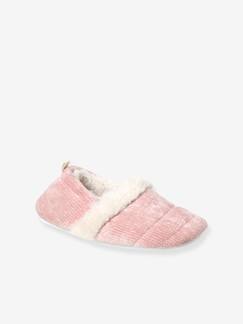 Chaussures-Chaussures fille 23-38-Chaussons fourrées peluche fille