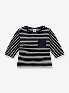 Baby-T-Shirt, Unterziehpulli-Baby Shirt aus Jersey PETIT BATEAU