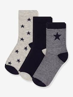 Junge-Unterwäsche-3er-Pack Jungen Socken PETIT BATEAU Oeko-Tex