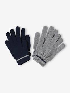 Junge-Accessoires-Mütze, Schal, Handschuhe-2er-Pack mitwachsende Jungen Handschuhe