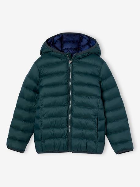 Jungen Light-Steppjacke mit Wattierung aus Recycling-Polyester blau+braun+englischgrün+grün+jeansblau+marine+petrol 