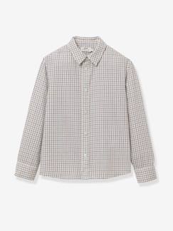 Garçon-Chemise à carreaux Tattersall CYRILLUS