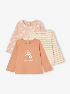 Bébé-T-shirt, sous-pull-T-shirt-Lot 3 T-shirt bébé