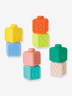 Jouet-Premier âge-8 cubes empilables INFANTINO