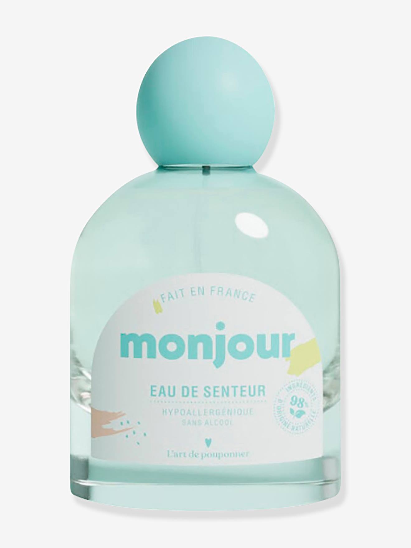 MONJOUR Eau De Toilette Für Babys – 200 Ml, Ab Geburt, Mit Natürlichen Inhaltsstoffen, Für Mädchen & Jungen