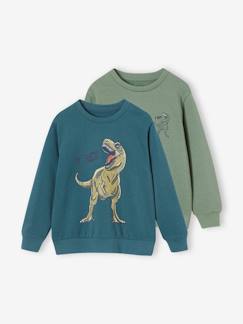 Junge-2er-Pack Jungen Sweatshirts, BMX-Print