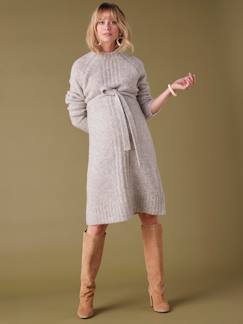 Robe de grossesse en tricot
