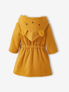 Bébé-Cape, peignoir de bain-Peignoir bébé animal en gaze de coton bio* personnalisable