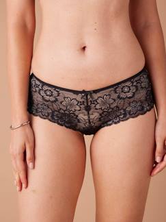 Culotte de grossesse dentellte irisée