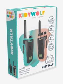 Jouet-Jeux éducatifs-Jeux scientifiques et multimédia-Kidytalk- Talkie Walkie rechargeable - KIDYWOLF