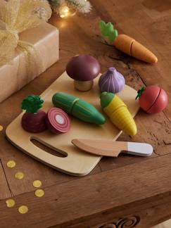 Jouet-Set de légumes à couper en bois FSC®