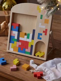 Jouet-Jeux de société-Jeu des blocs colorés en bois FSC®