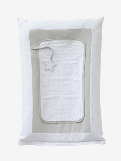 Puériculture-Matelas, accessoires de lange-Matelas à langer bébé et sa housse PLUIE D'ETOILES