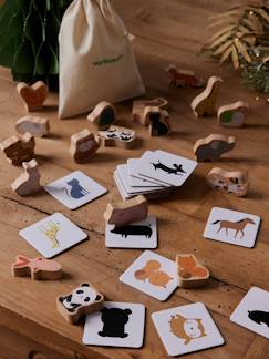 Spielzeug-Kinder Logikspiele TIERE aus Holz FSC®