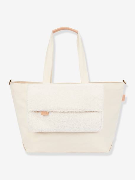 Tote bag BABYMOOV beige+marron imprimé 