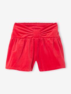 Mädchen-Shorts-Mädchen Samtshorts mit Schleife vorn