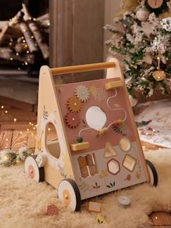 Spielzeug-Erstes Spielzeug-2-in-1 Lauflernwagen mit Bremsen, Holz FSC®