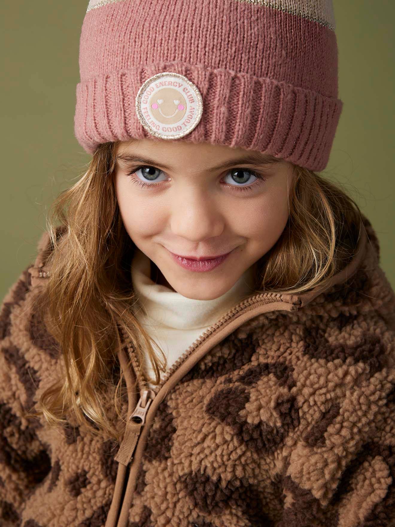 Mini A TURE Teddyfleece-Jacke Mit Reißverschluss Kinder MATCEDRIC MINI A TURE In Dunkel Blau