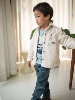 Garçon-Chemise-Chemise garçon en sherpa 