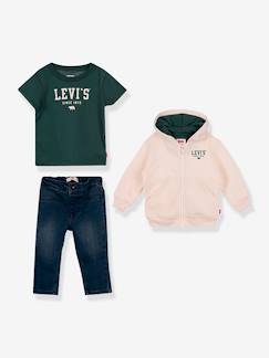 Baby-Set-Baby-Set: Kapuzenjacke, Shirt & Jeans CORE ZIP UP HOODIE SET Levi's