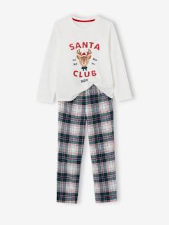 Junge-Jungen Schlafanzug SANTA CLUB, Capsule Collection FAMILY Oeko-Tex